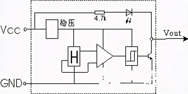 隔断与涡流式接近开关电路图解