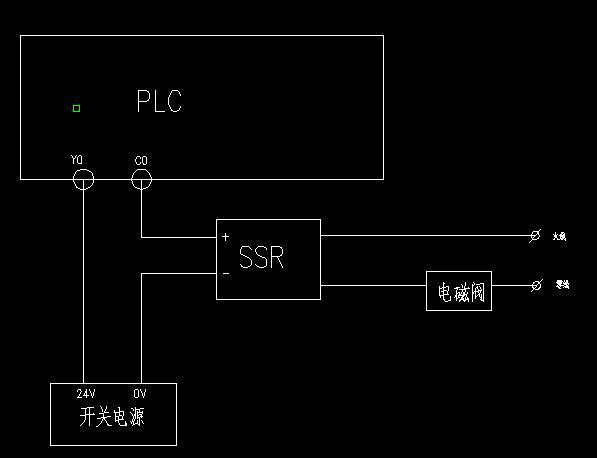 排烟阀继电器接法